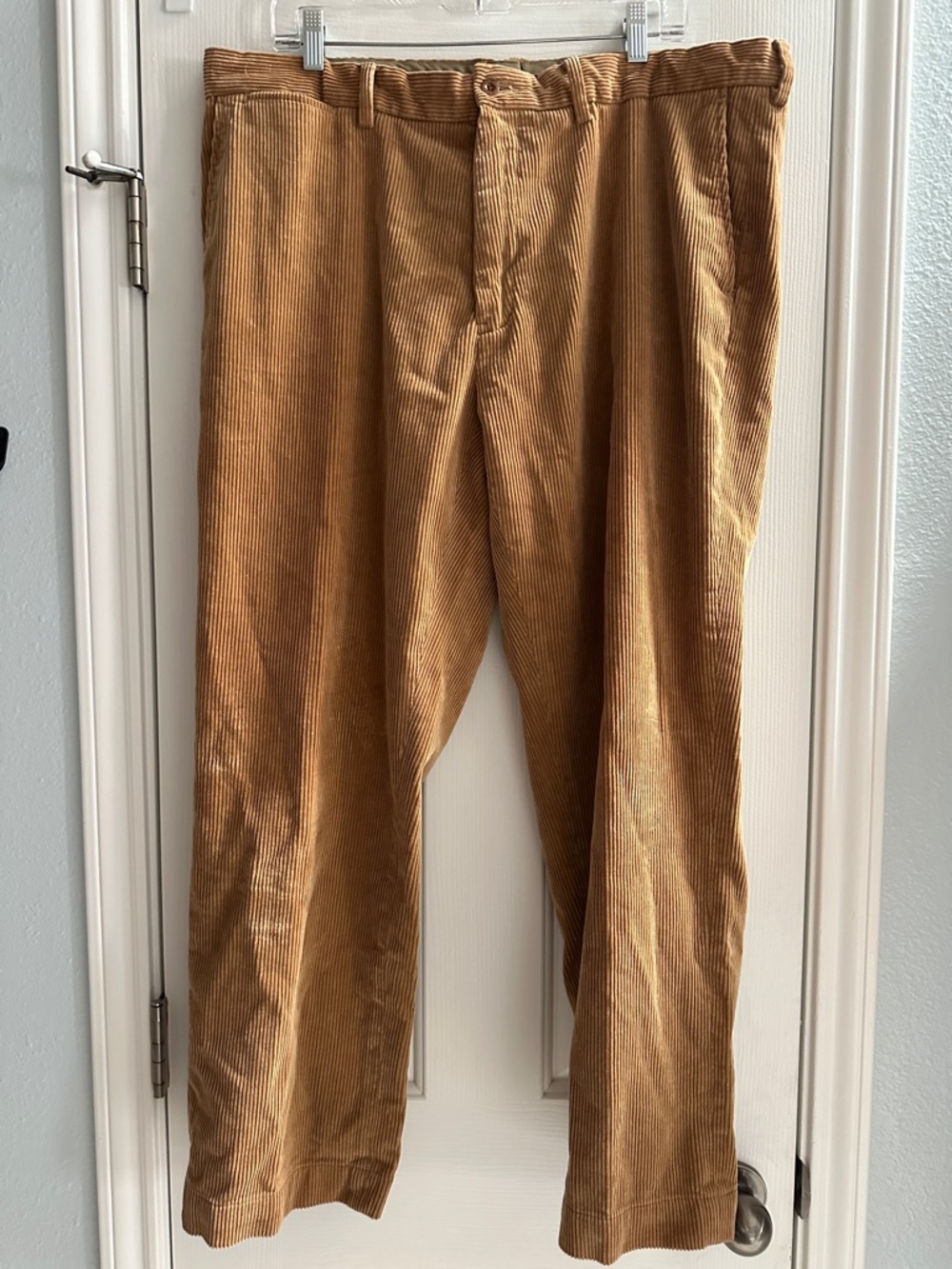 Vintage 90s Polo Ralph Lauren Men’s  Tan Corduroy Pants Preppy Men’s 40 x 30